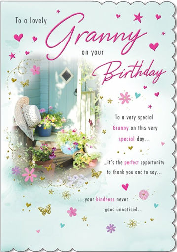 Picture of LOVELY GRANNY BIRTHDAY CARD